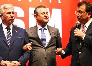 CHP’de kritik tepe: Özgür Özel, Mansur Yavaş ve Ekrem İmamoğlu ile bir ortaya gelecek