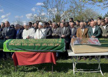 Samsun’da heyelan faciası: Baba ve 2 kızının cenazeleri toprağa verildi